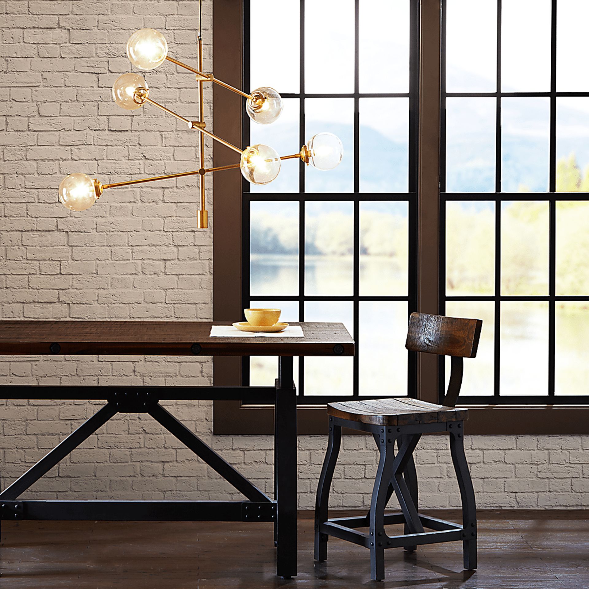 Sparks Nest Gold Chandelier - Image 4