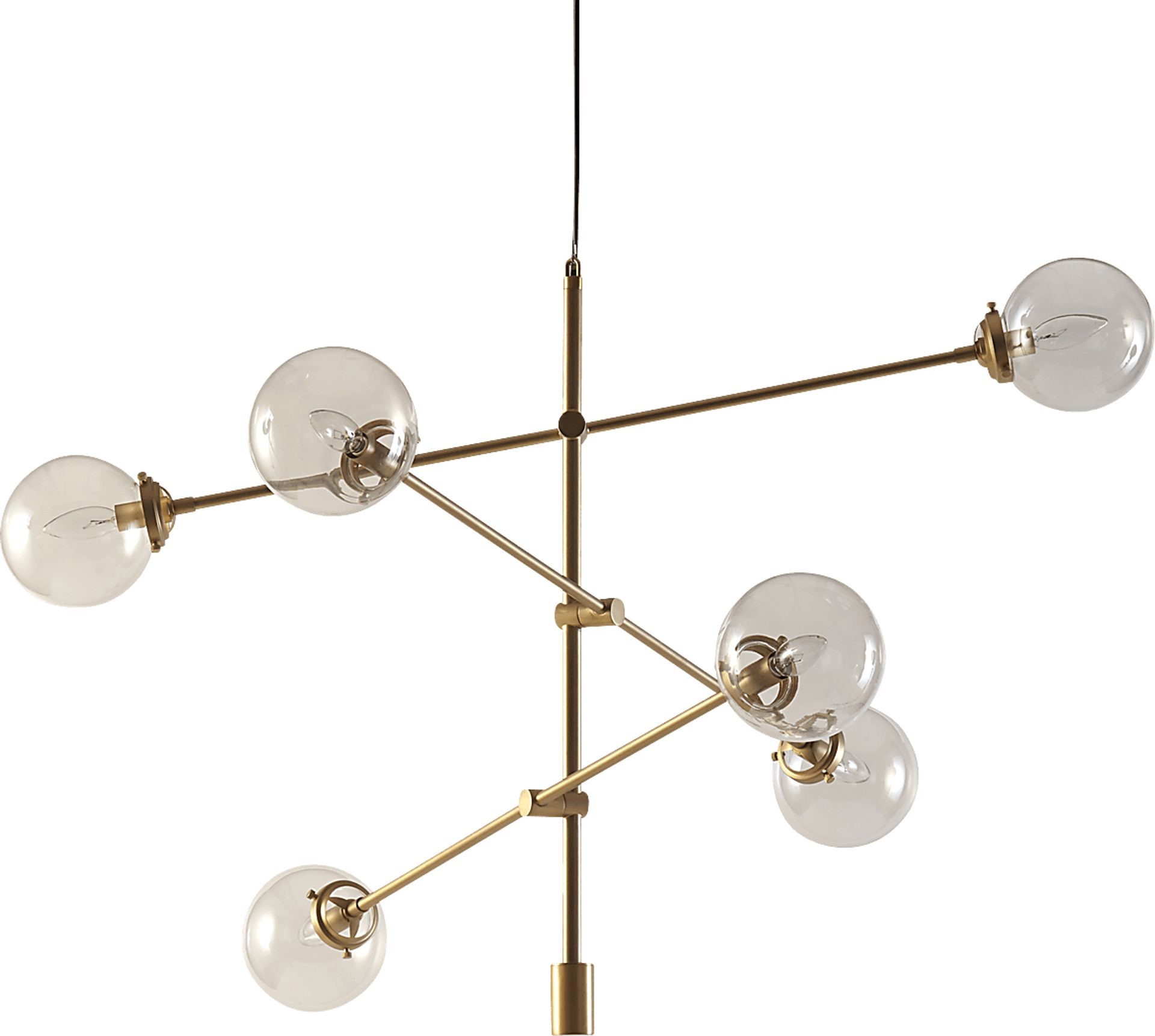 Sparks Nest Gold Chandelier - Image 1