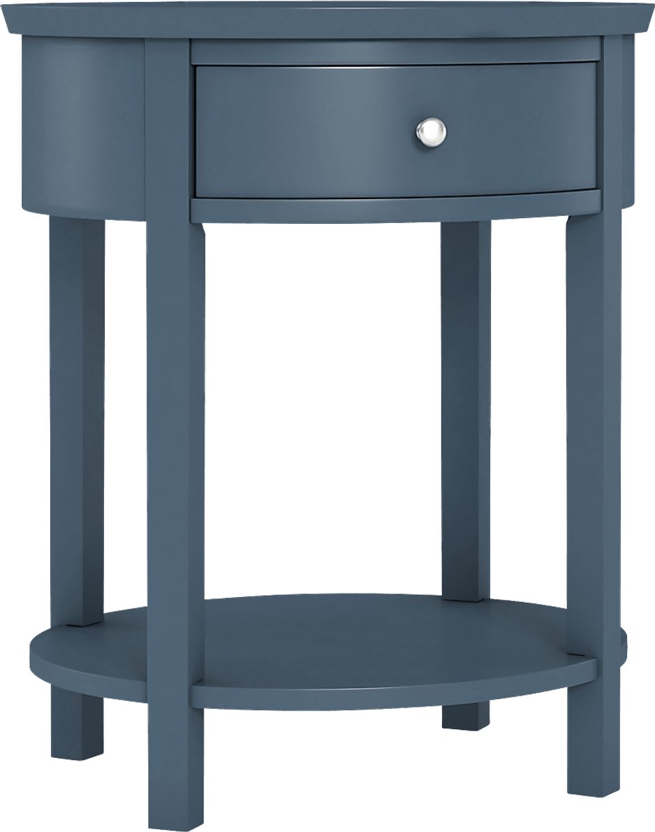 Spaulding Blue Accent Table
