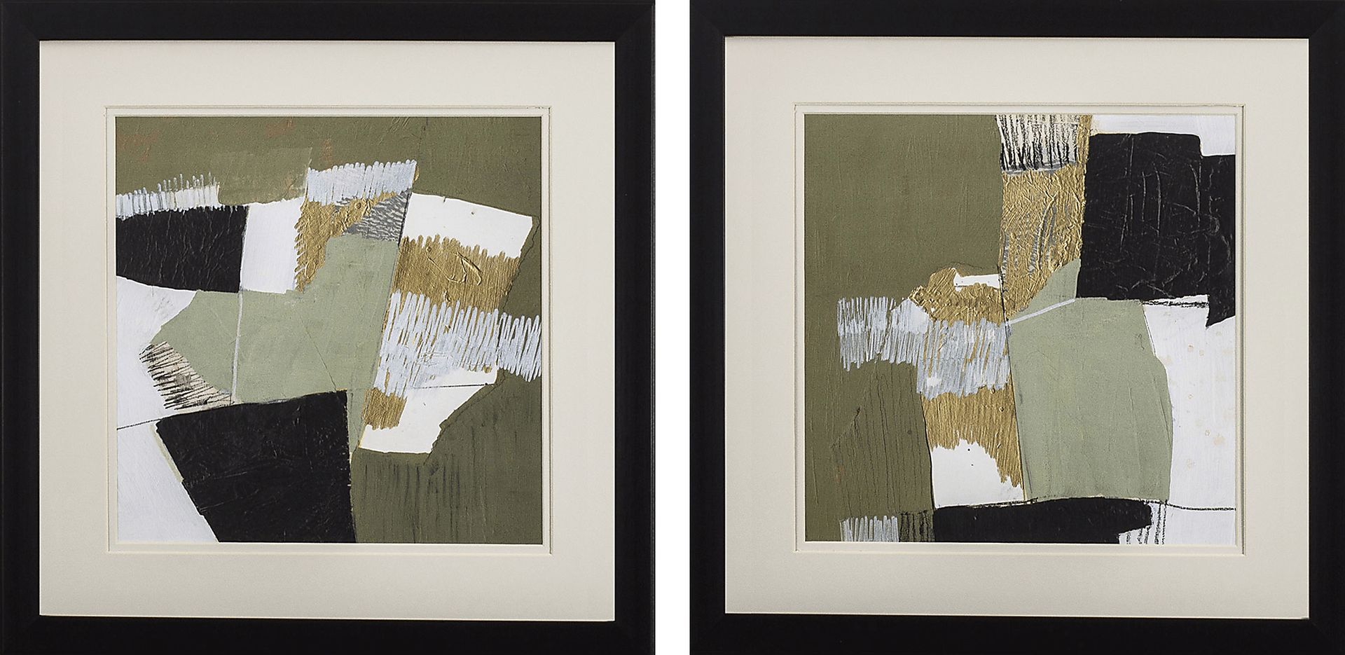 Spacerama Green Artwork, Set of 2 - Image 1