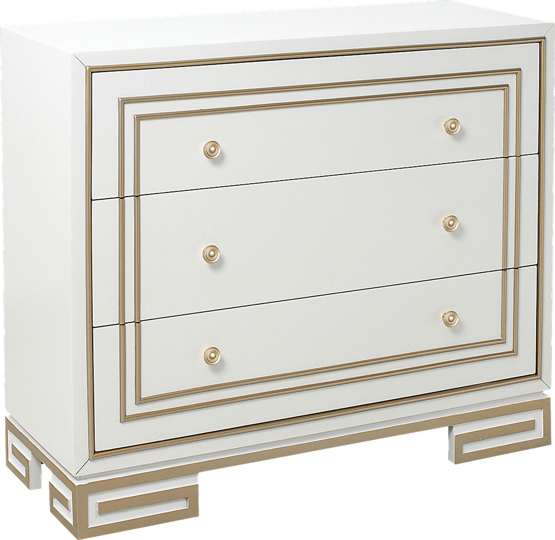 Spaxton White Accent Cabinet - Image 1