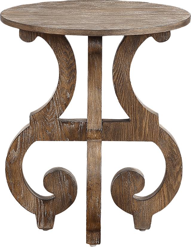 Spedale Brown Accent Table - Thumbnail - Image 2