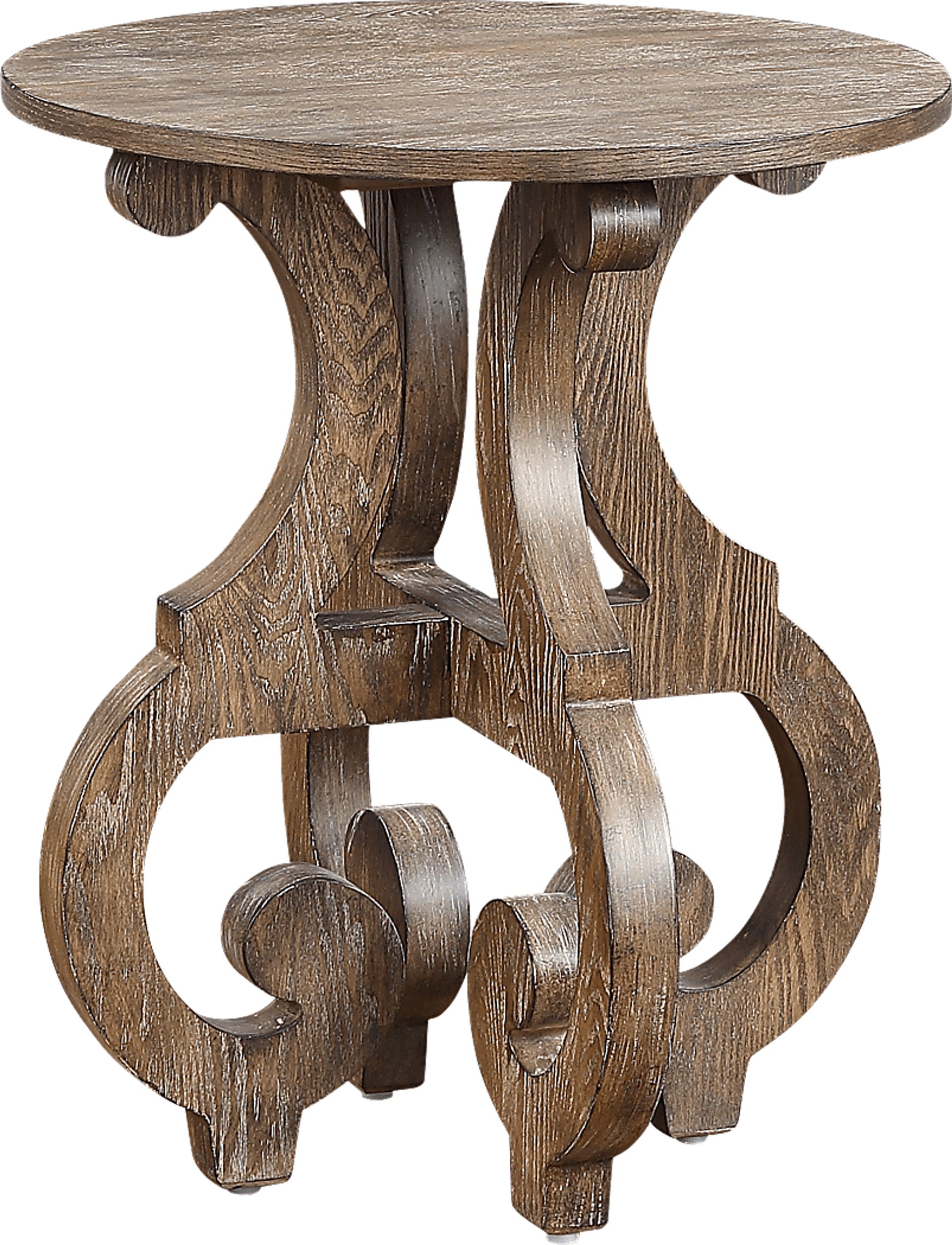 Spedale Brown Accent Table - Image 1