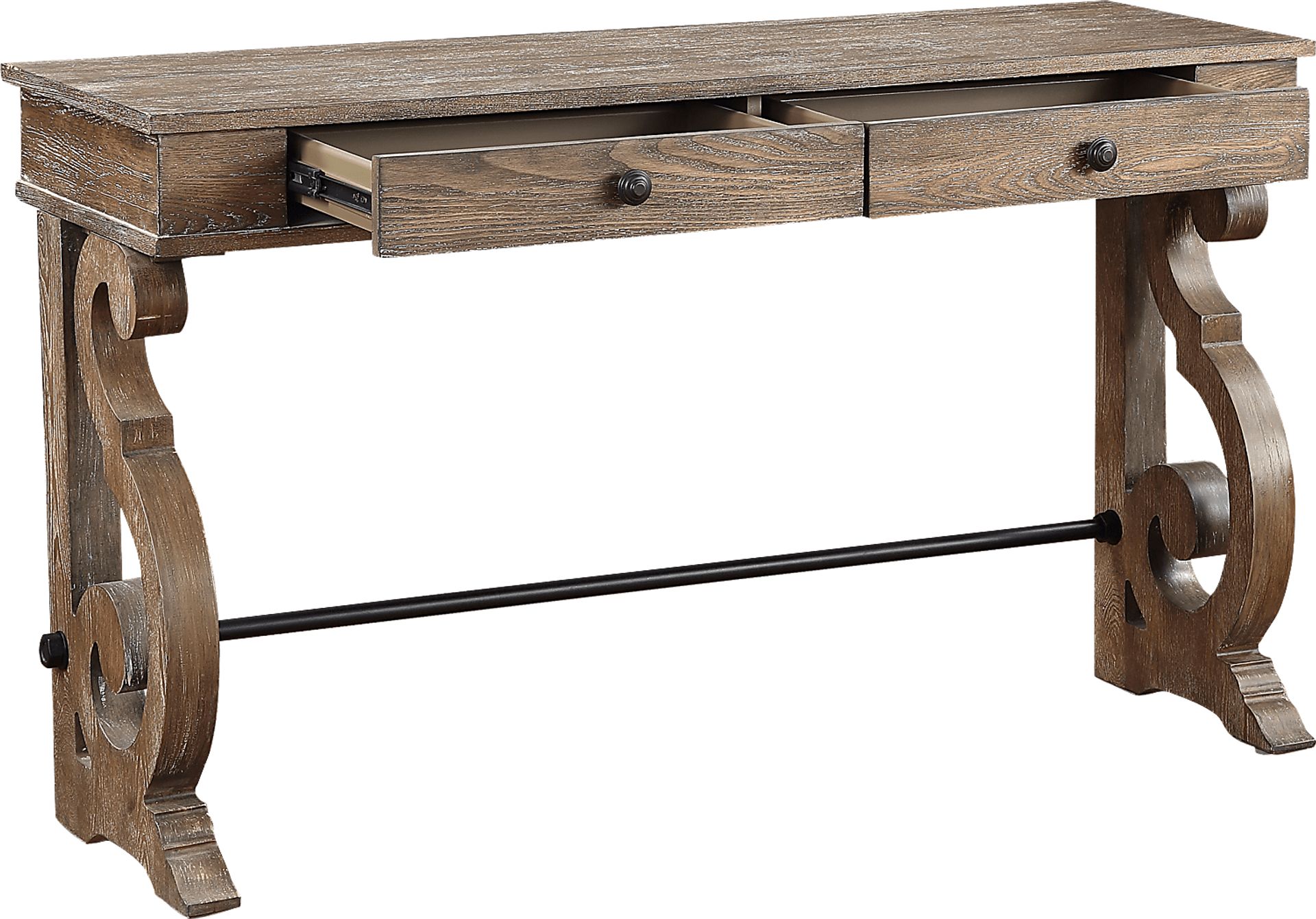 Spedale Brown Console Table - Image 3