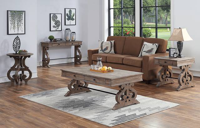 Spedale Brown Console Table - Thumbnail - Image 6