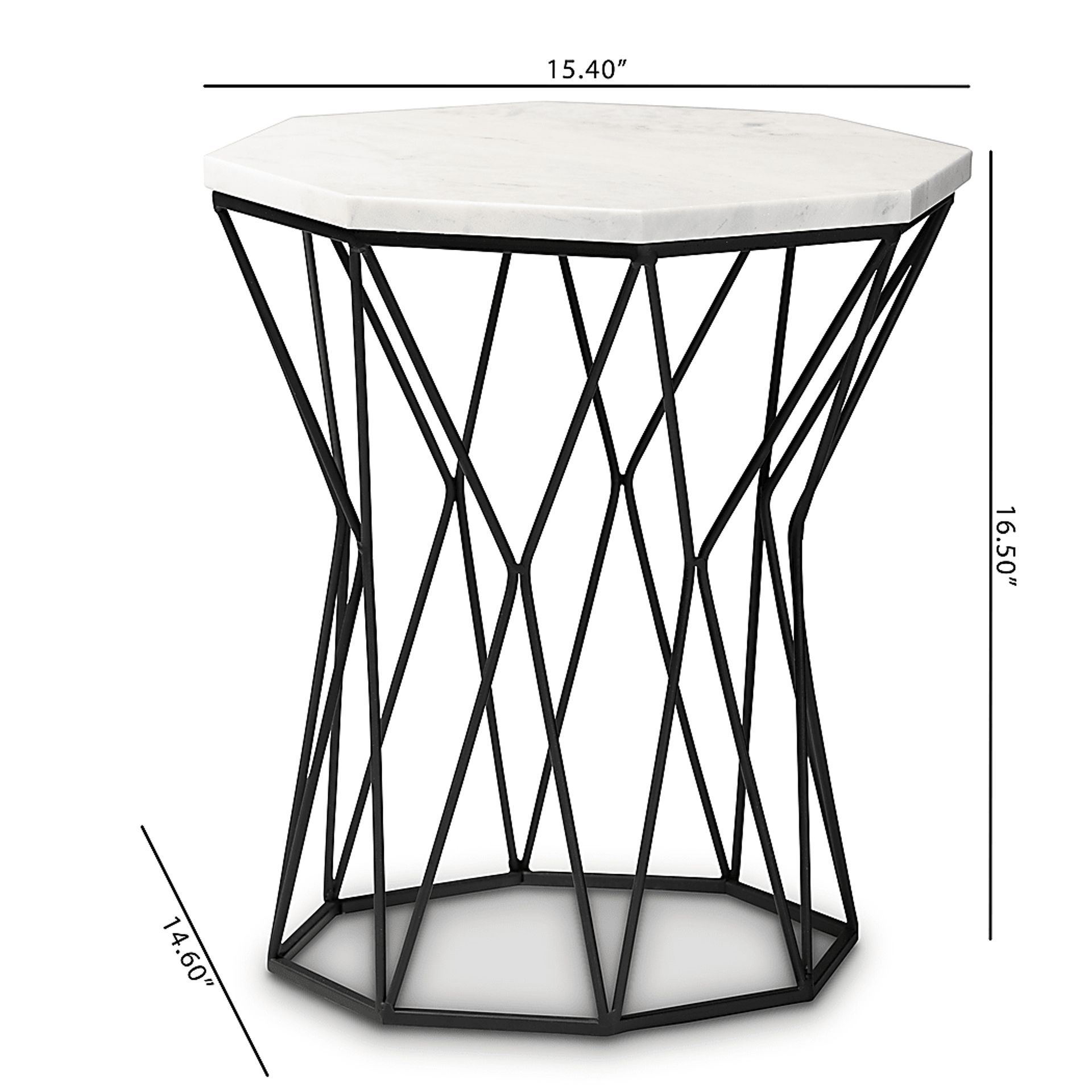 Spelbrink Black End Table - Image 7
