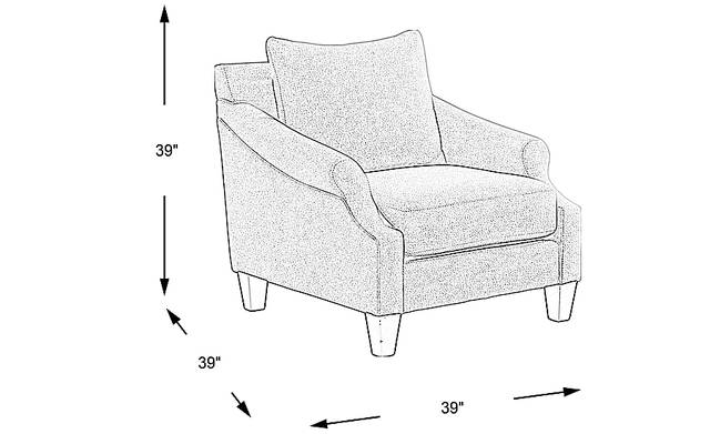 Dimension Image. Please refer to the Dimension Tab on this page for dimension details.