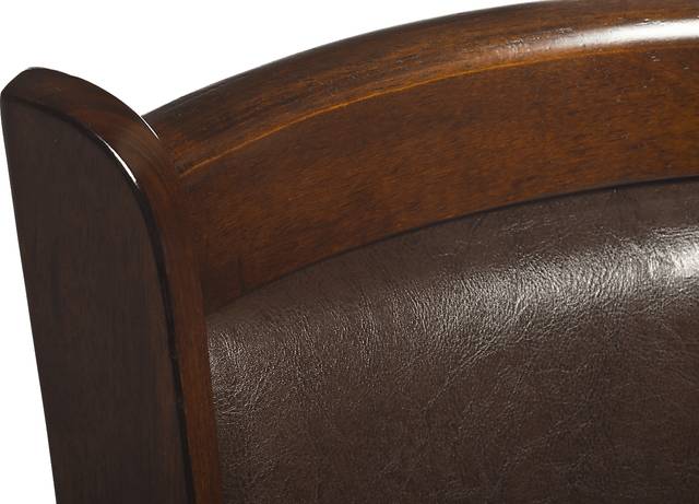 Sperrin Cherry Swivel Counter Height Stool - Thumbnail - Image 3