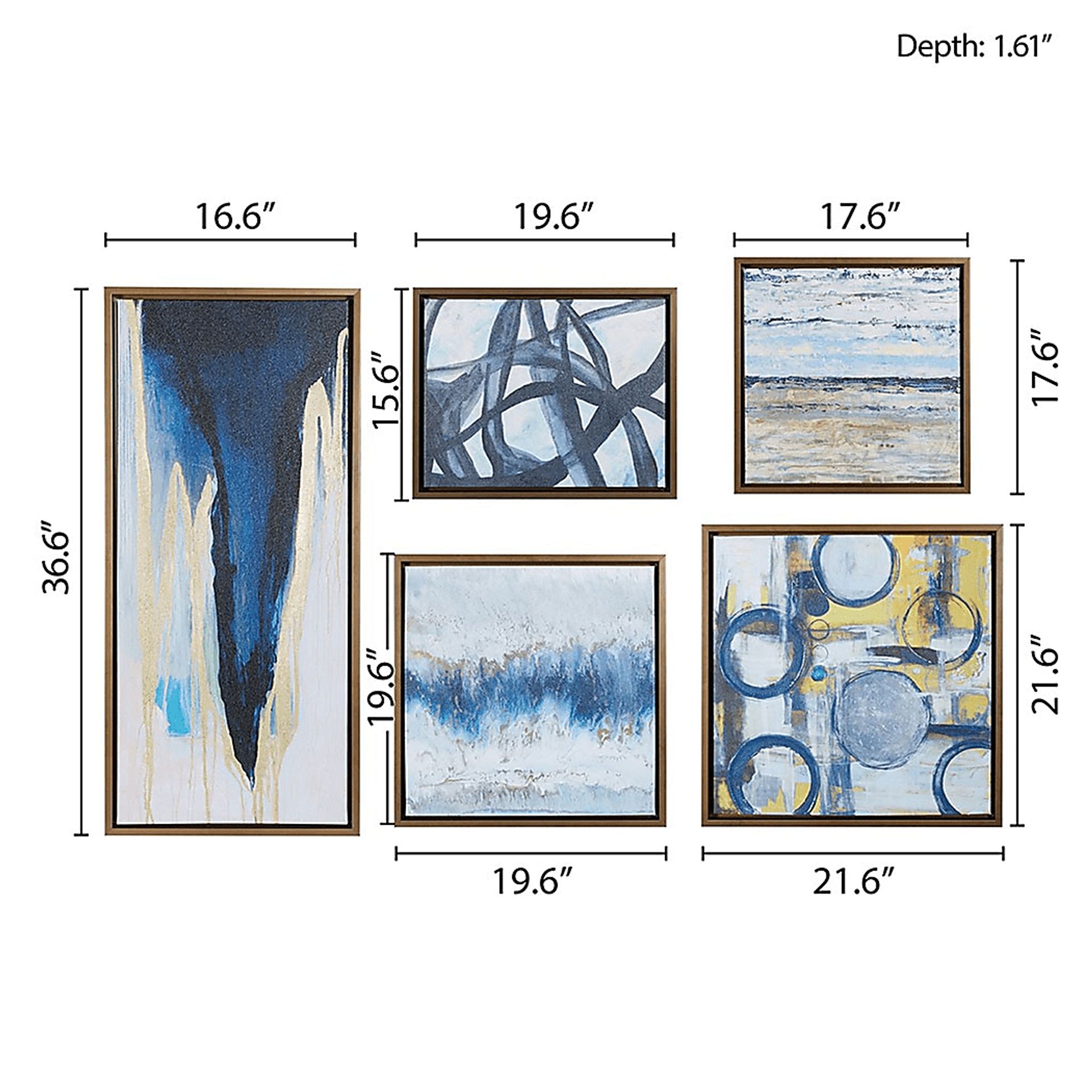 Spicurity Natural Wall Decor, Set of 5 - Image 10