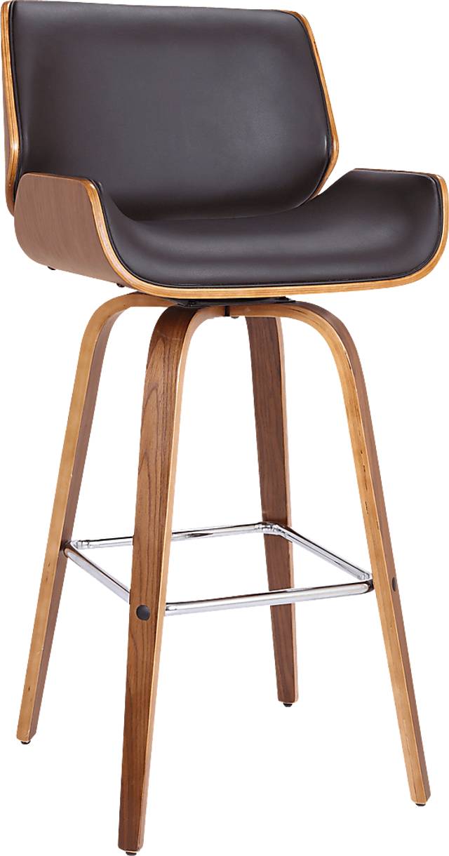 Spicuritye Brown Counter Height Stool - Thumbnail - Image 1