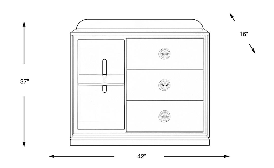 Spider-Man Bookcase Chest