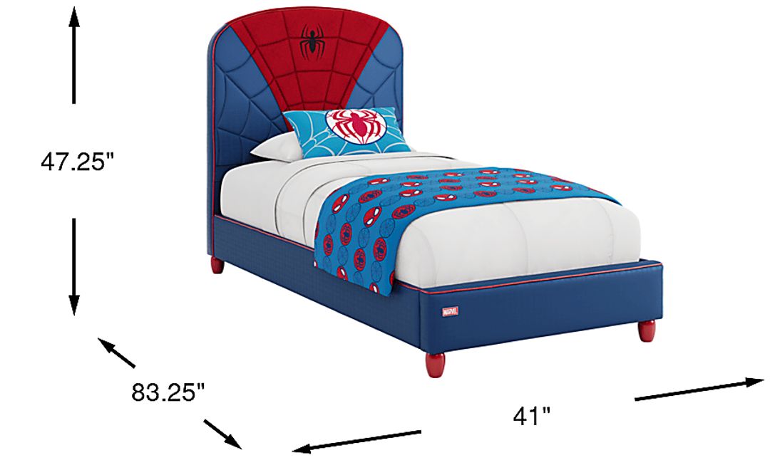 Spider-Man Twin Upholstered Bed