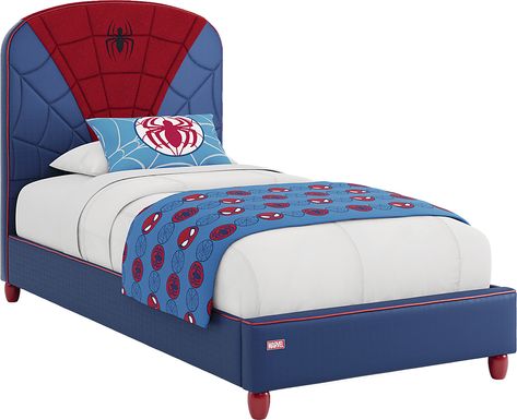 Spider-Man Twin Upholstered Bed