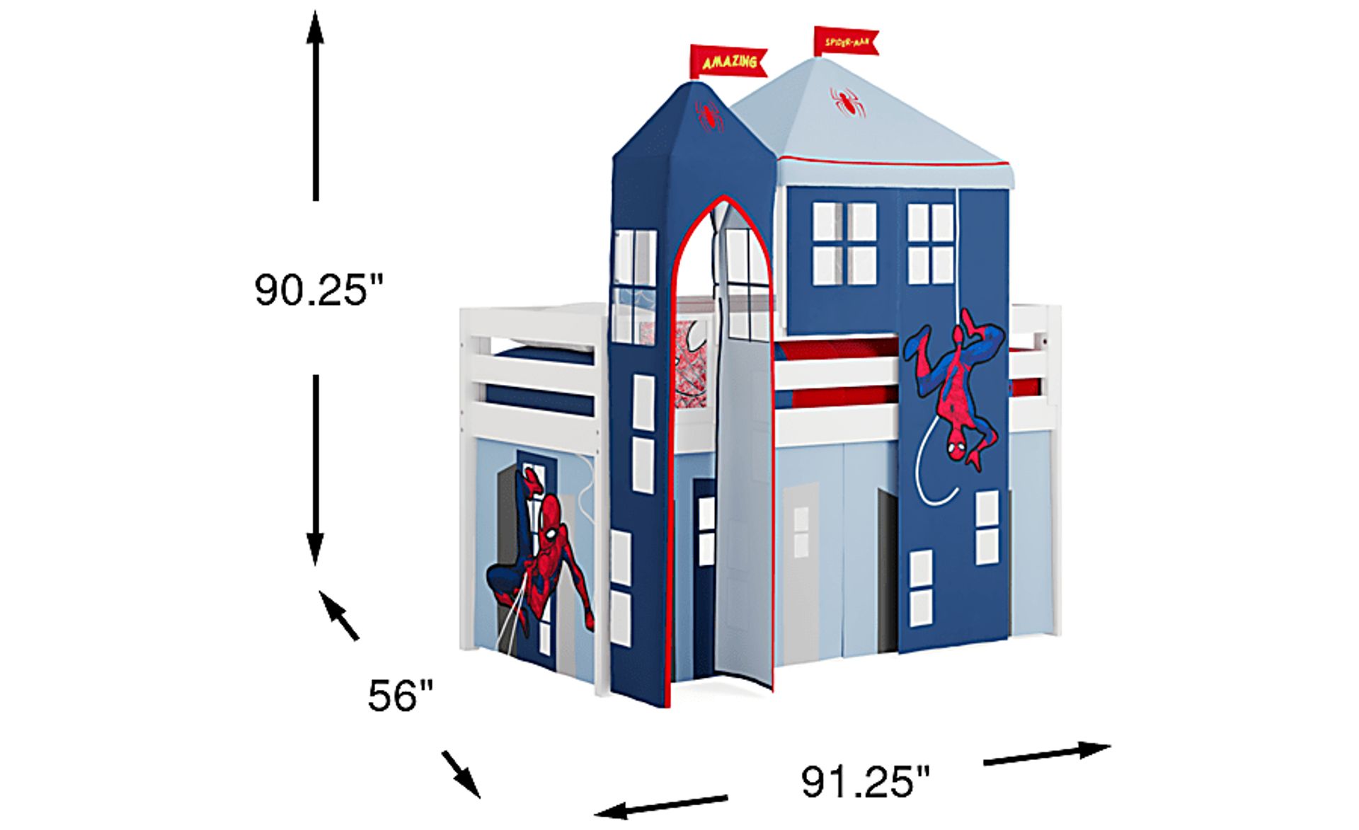 Dimension Image. Please refer to the Dimension Tab on this page for dimension details.