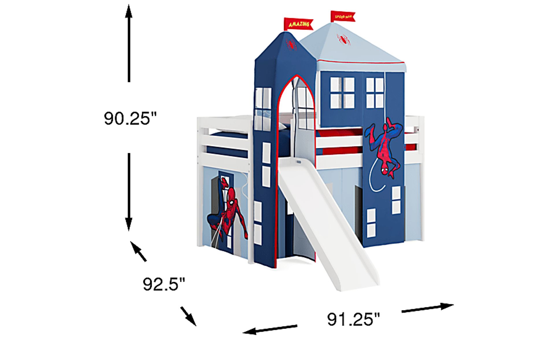 Dimension Image. Please refer to the Dimension Tab on this page for dimension details.