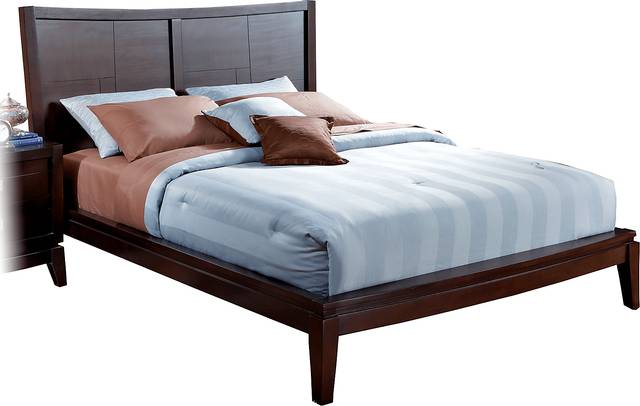 Spiga Panel 3 Pc Queen Bed - Thumbnail - Image 1