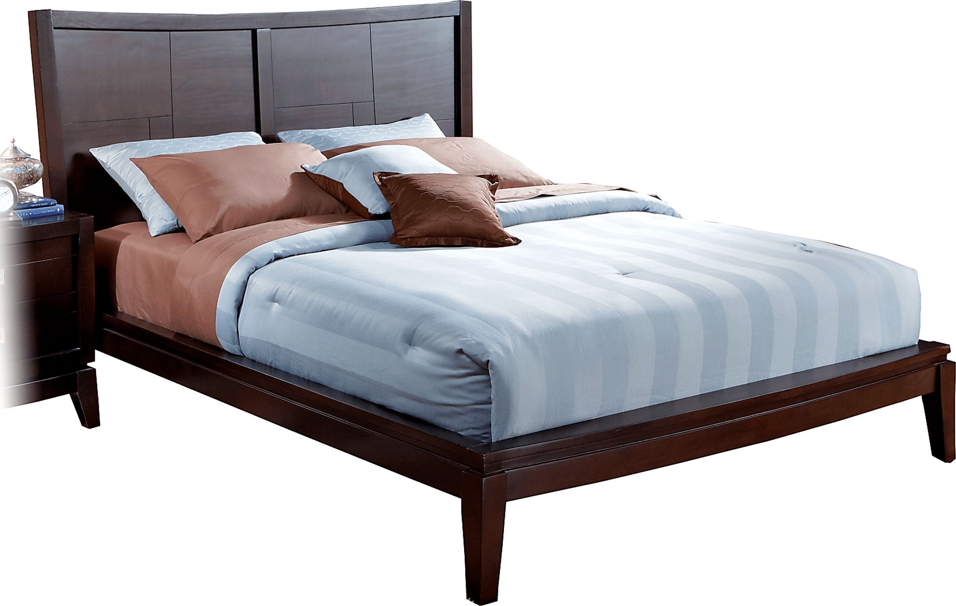 Spiga Panel 3 Pc Queen Bed - Image 1