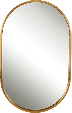 Spindale Gold Mirror