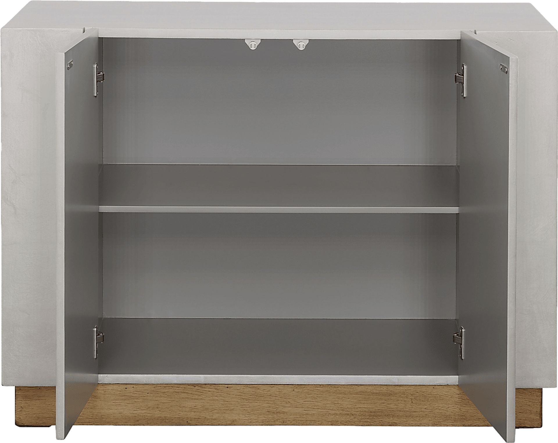 Spindletop Silver Accent Cabinet - Image 5