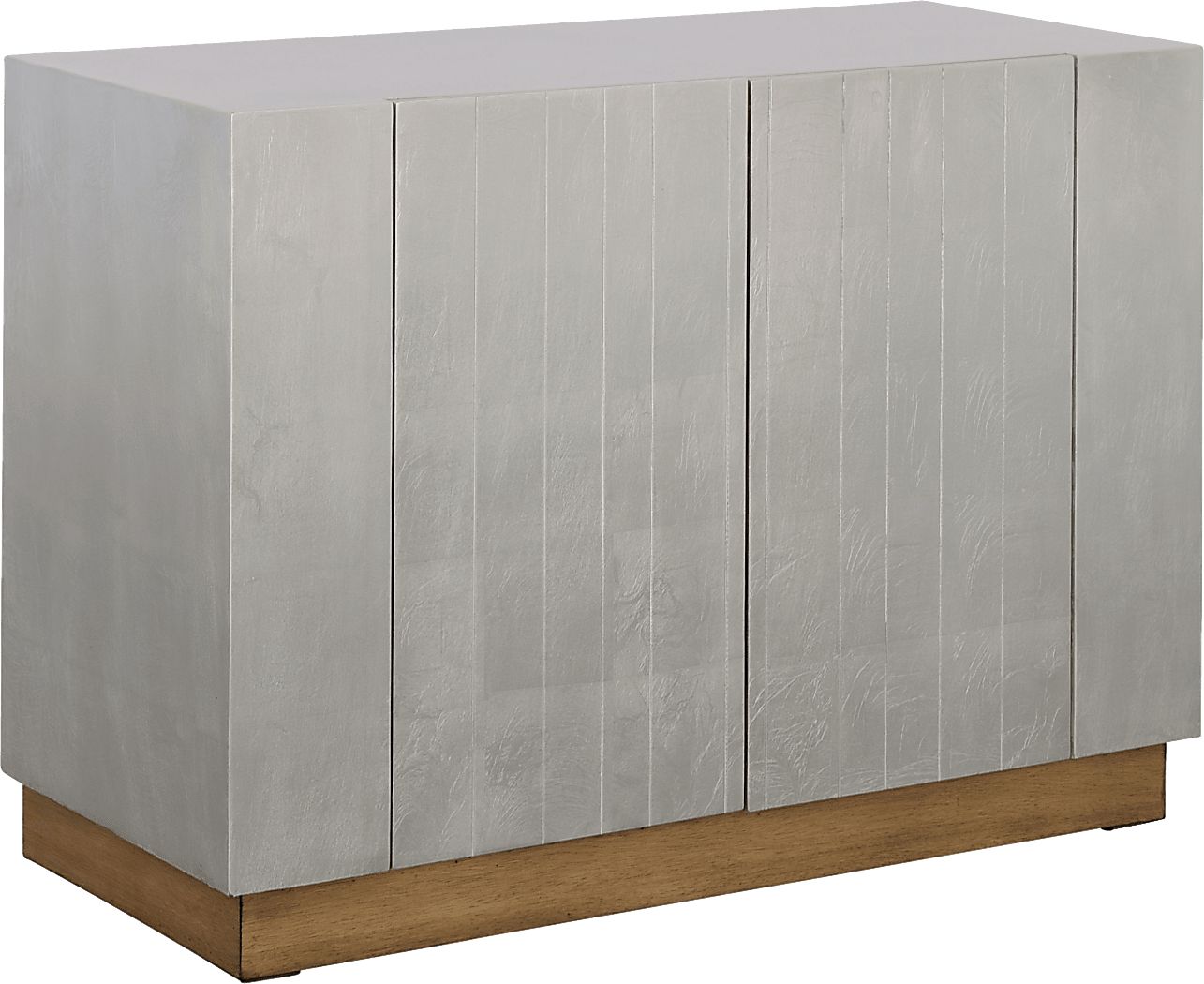 Spindletop Silver Accent Cabinet
