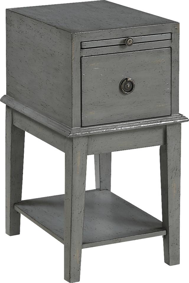 Spindlewood Gray Accent Cabinet - Thumbnail - Image 1