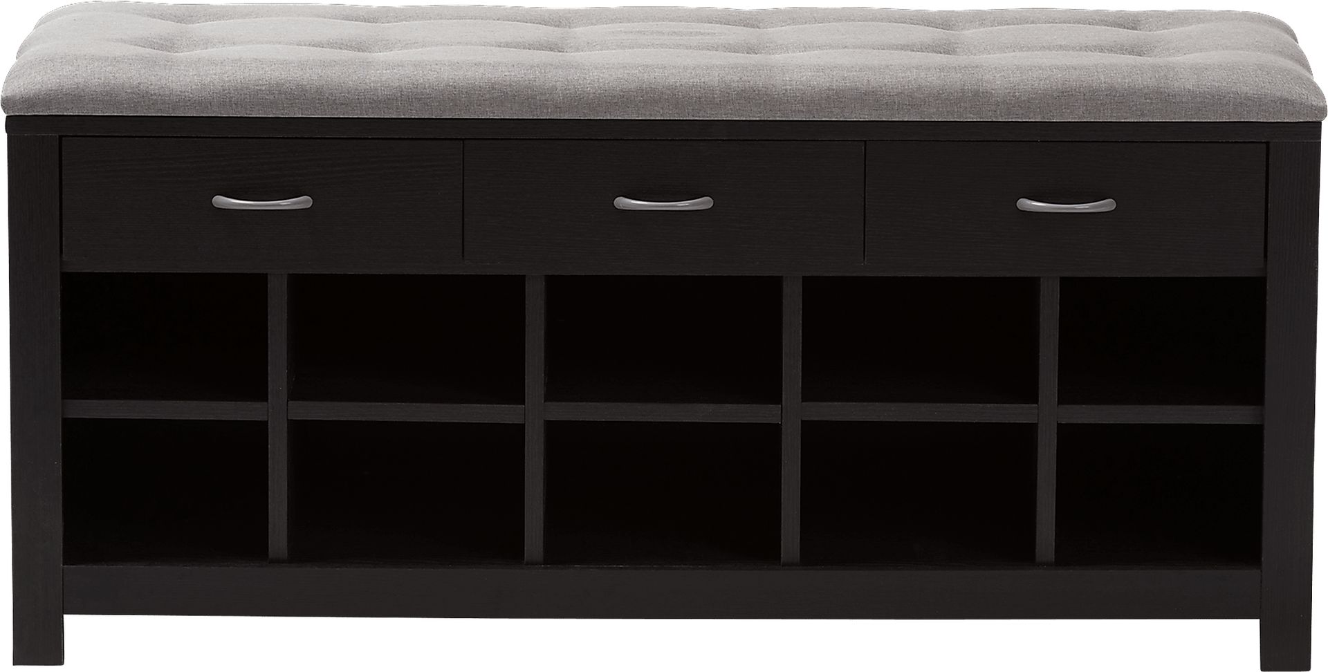Spinnaker Gray Storage Bench - Image 3
