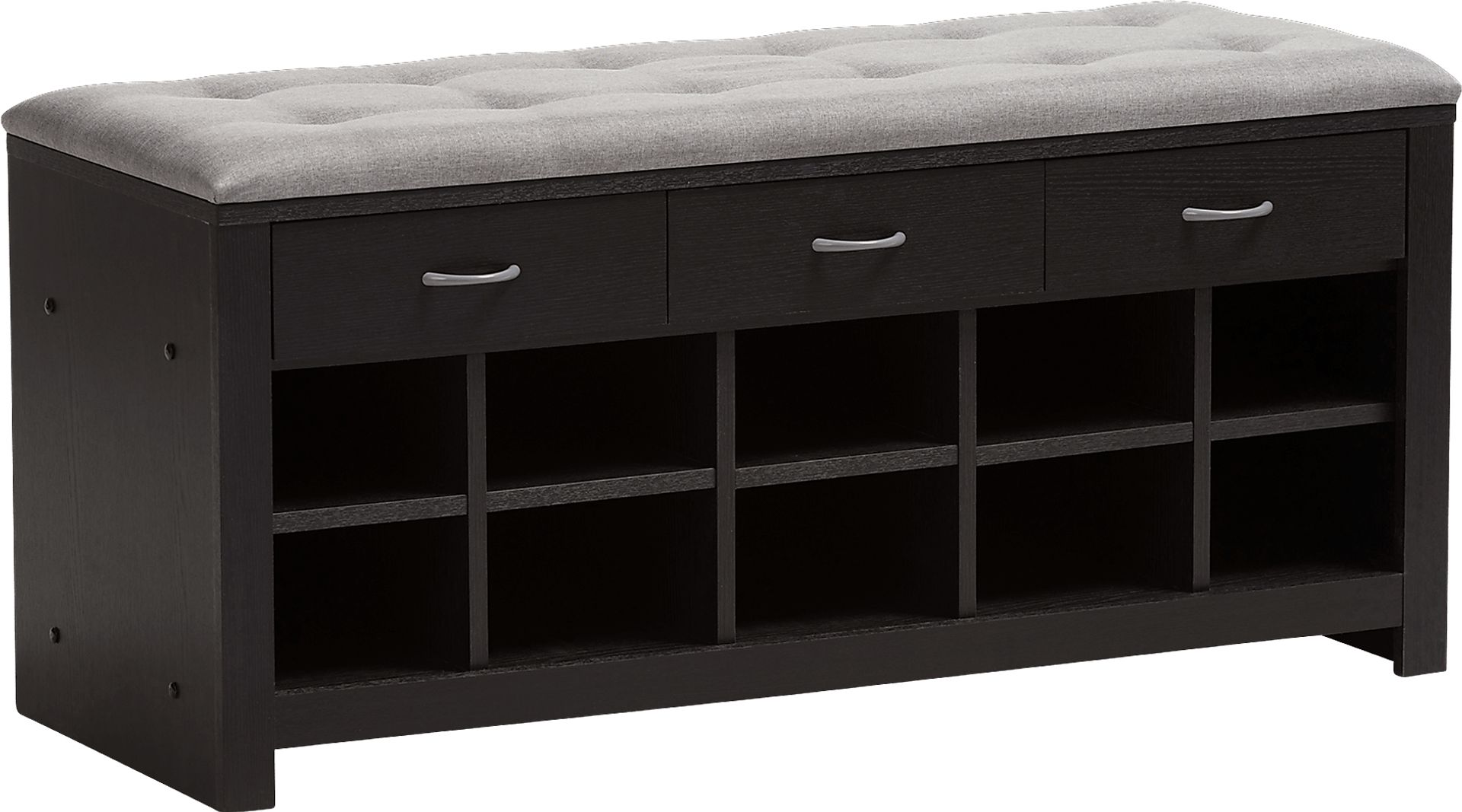 Spinnaker Gray Storage Bench - Image 1