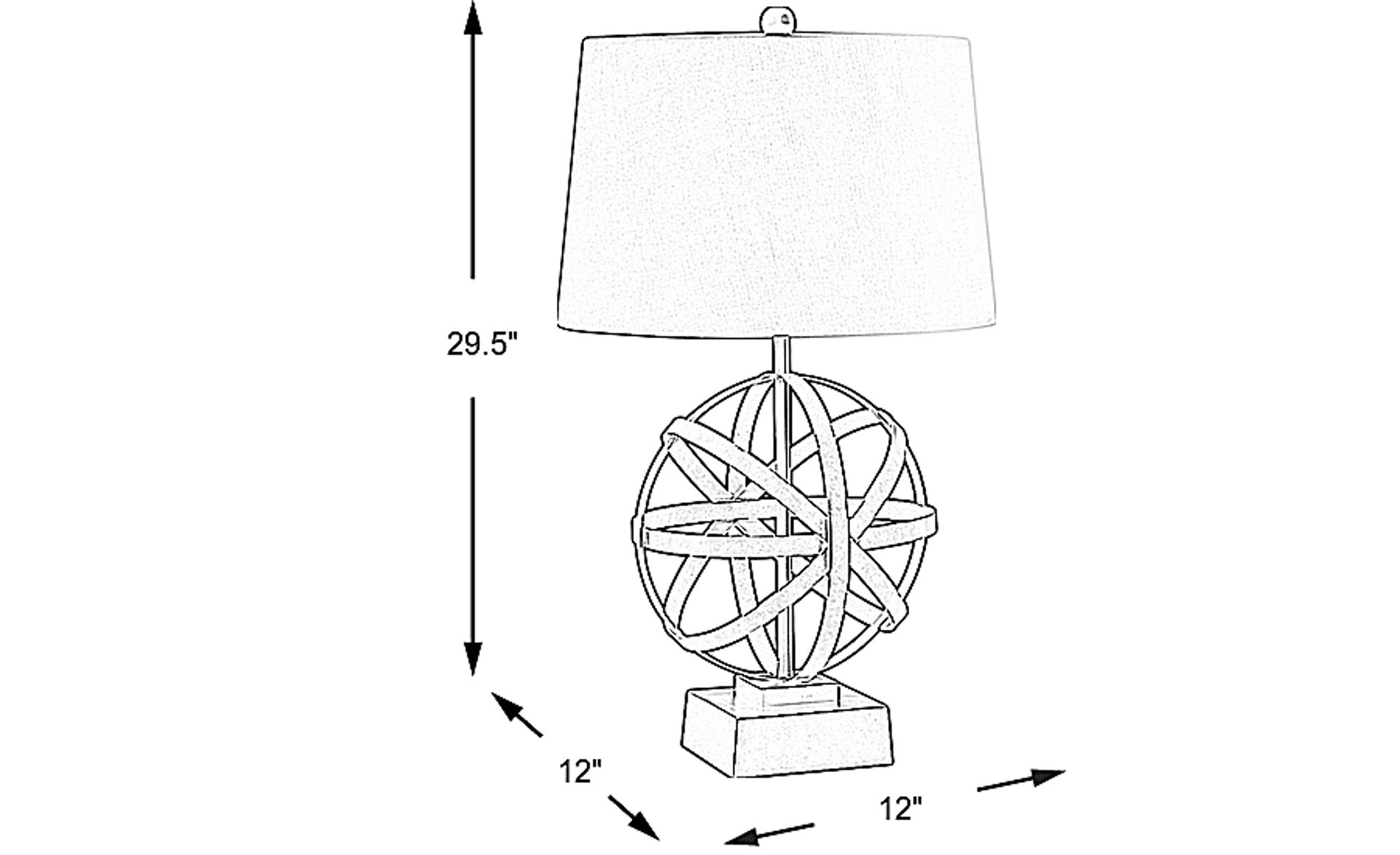 Dimension Image. Please refer to the Dimension Tab on this page for dimension details.