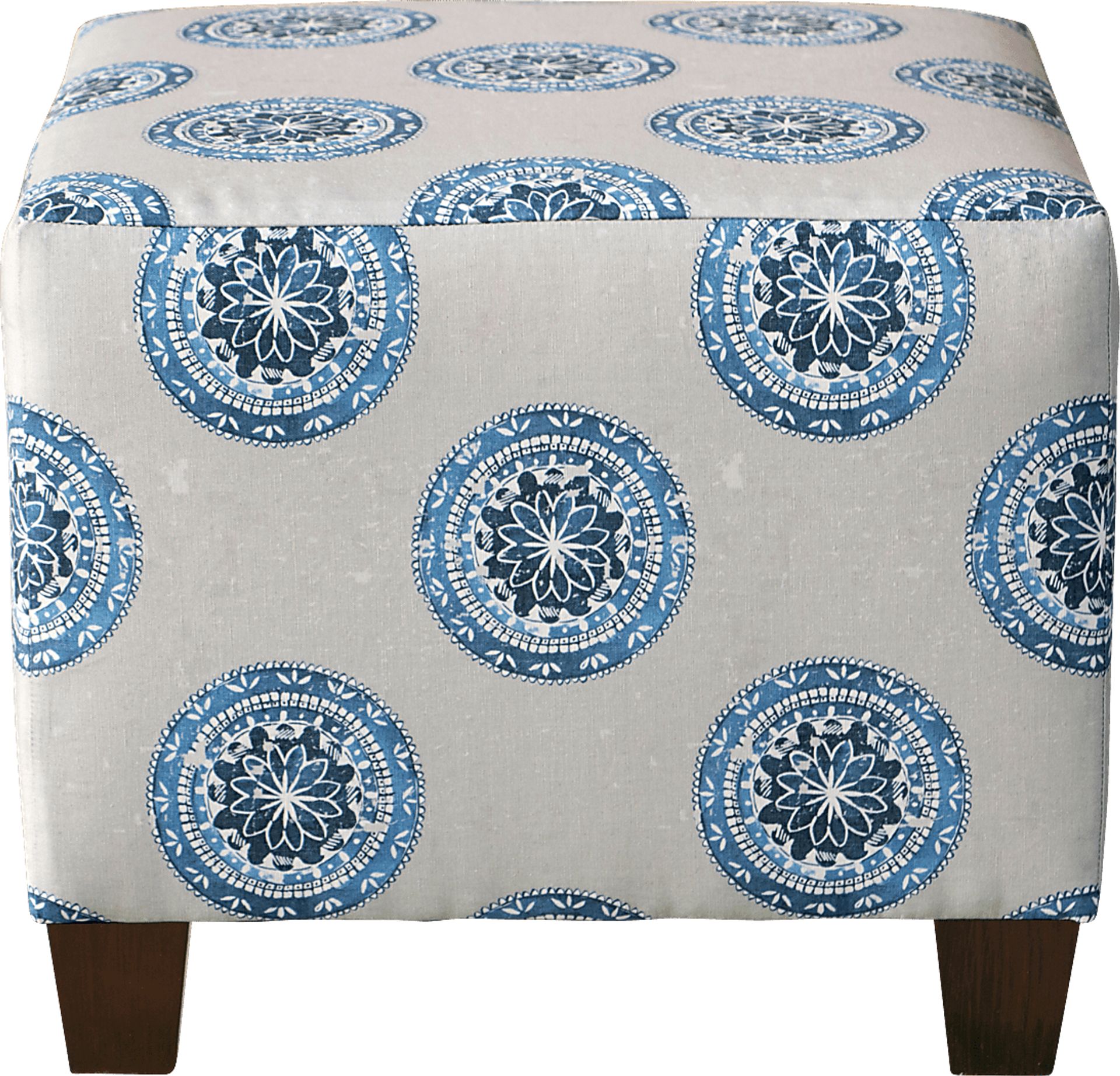 Spiritwood Light Gray Ottoman - Image 2