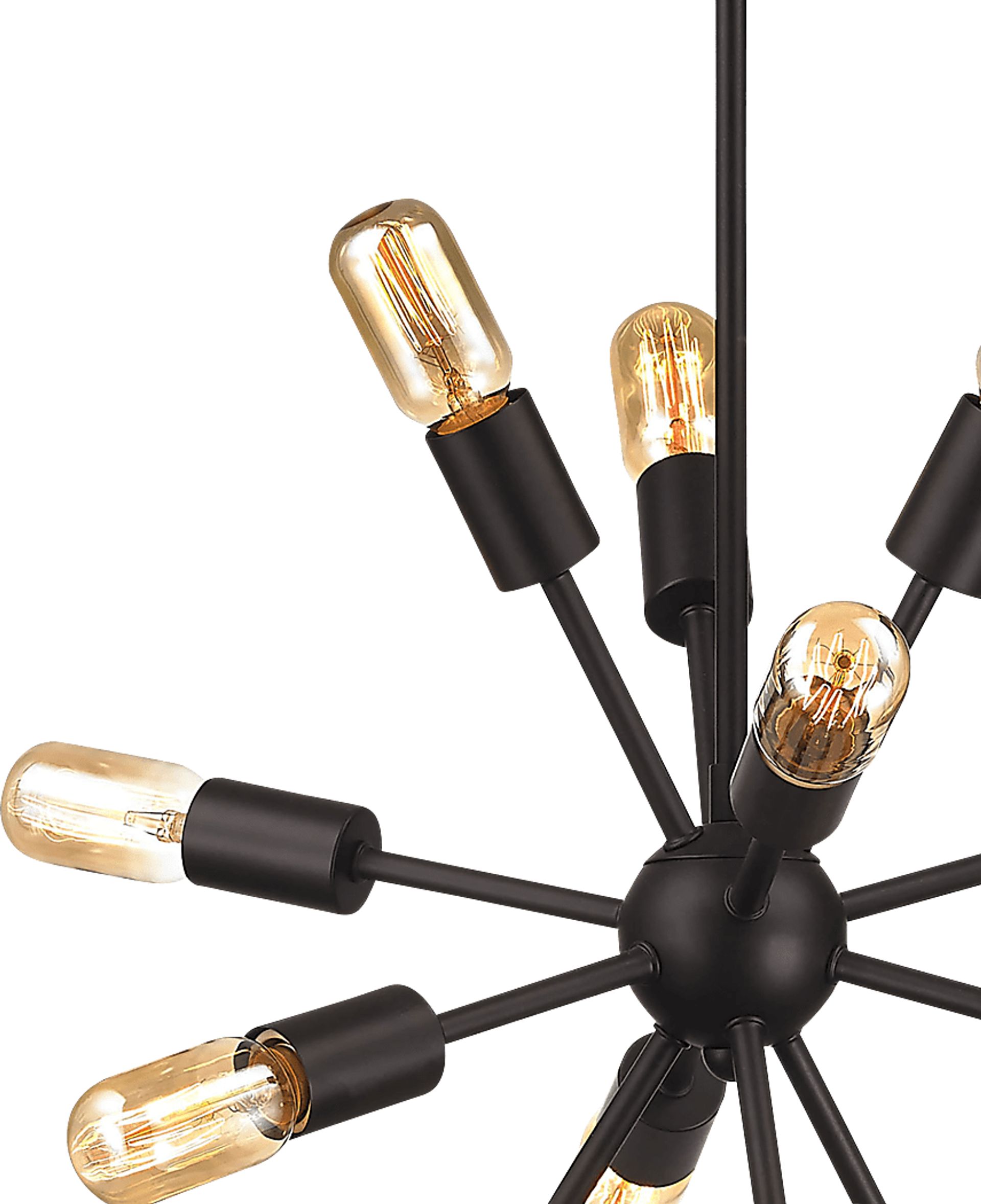 Spivey Bay Bronze Chandelier - Image 2