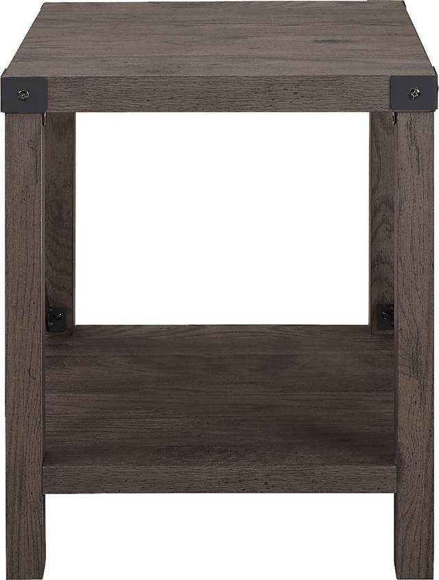 Splitrock Brown End Table - Thumbnail - Image 2