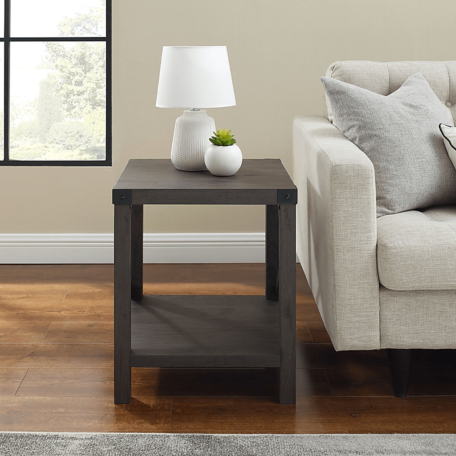 Splitrock Brown End Table - Image 5