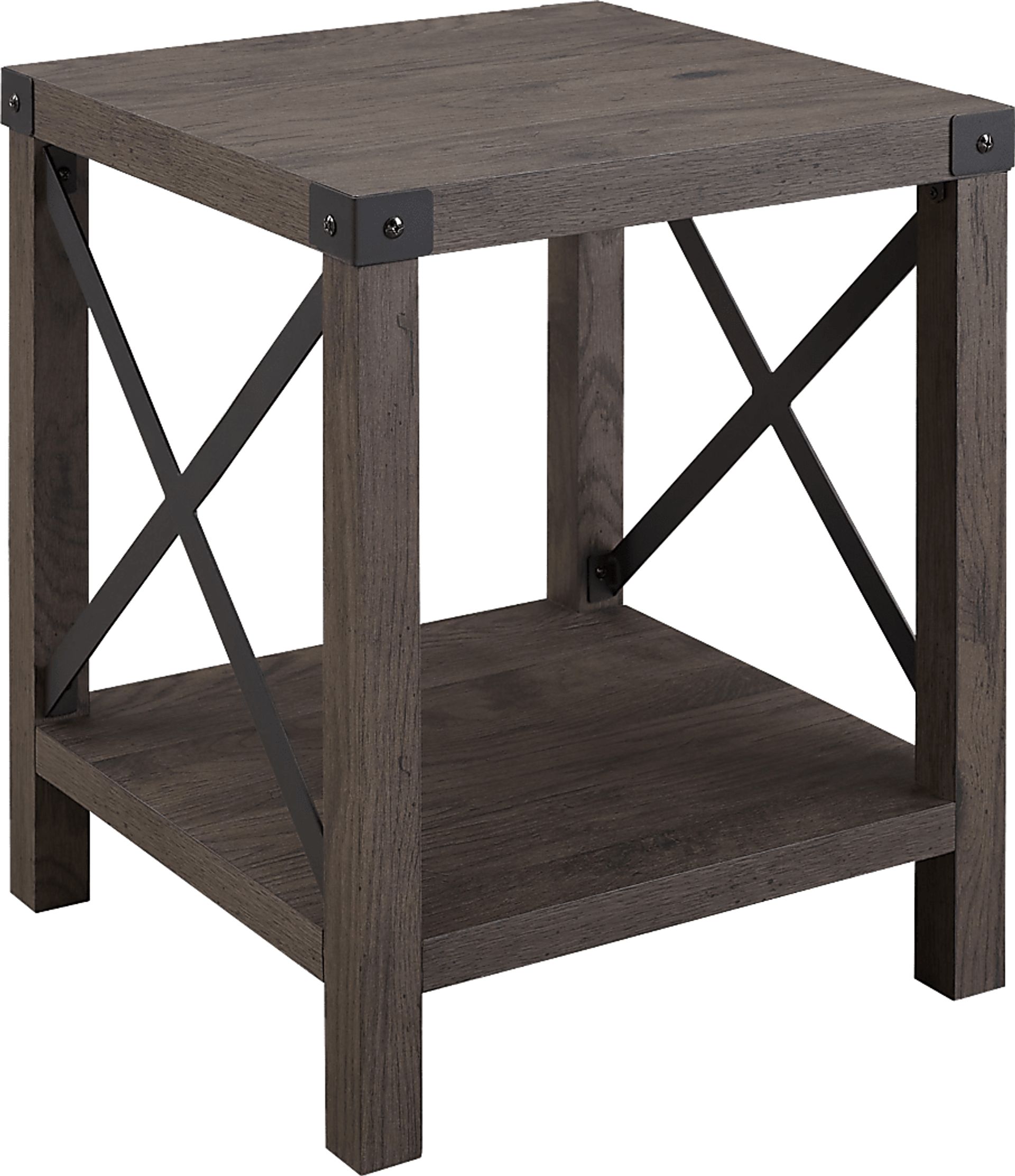 Splitrock Brown End Table - Image 1