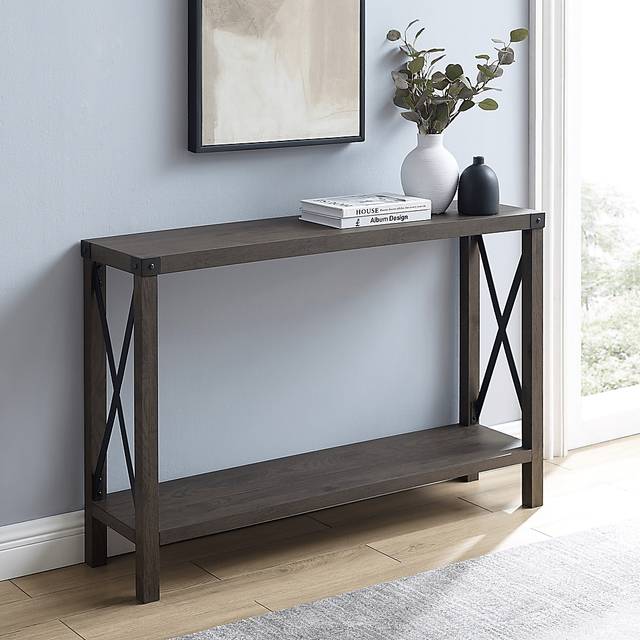 Splitrock Brown Sofa Table - Thumbnail - Image 4