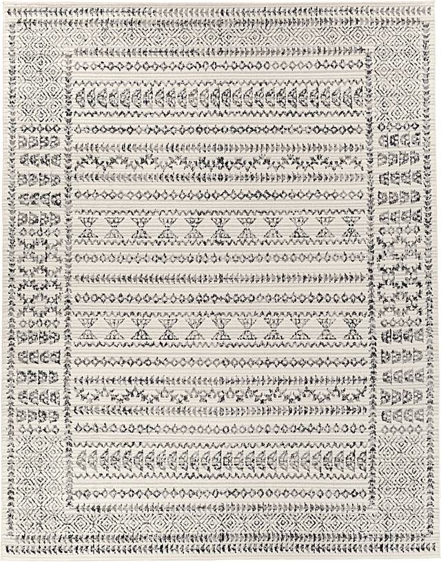 Spofford III Black 6'7 x 9' Rug - Thumbnail - Image 1