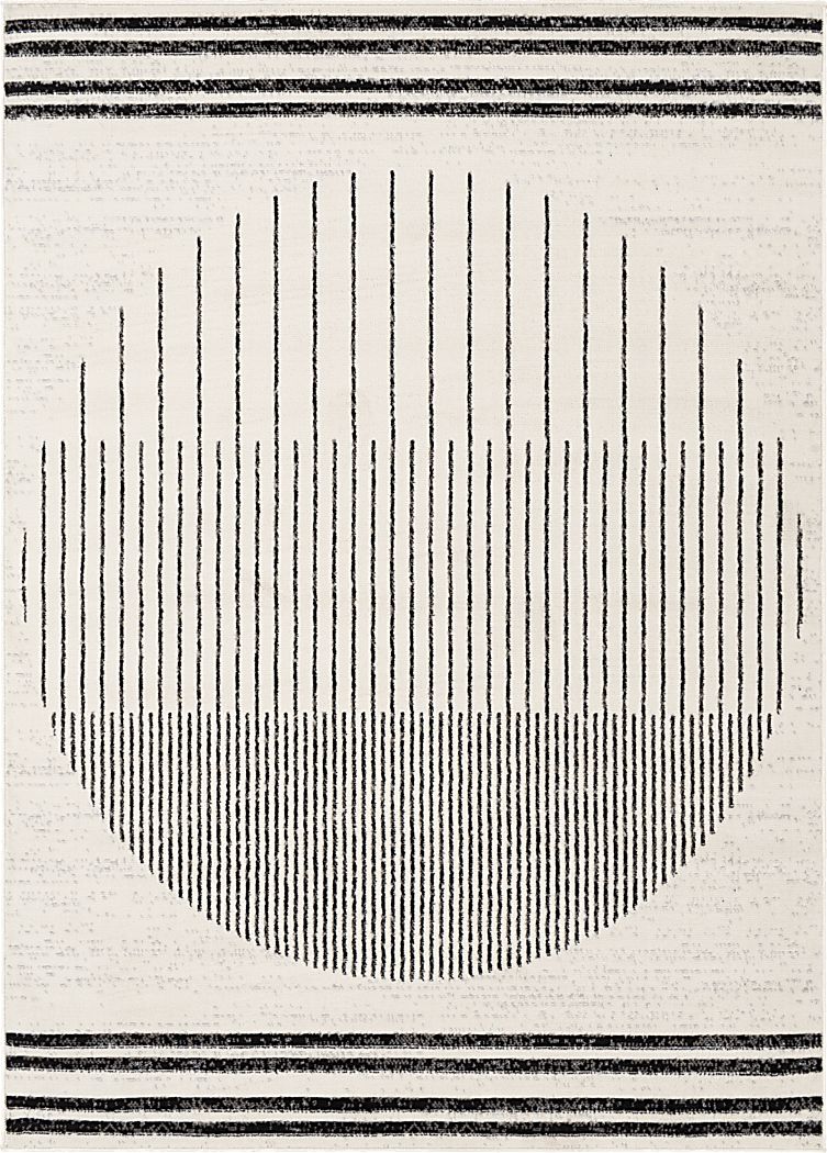 Spofford IV Black 4'3 x 5'7 Rug