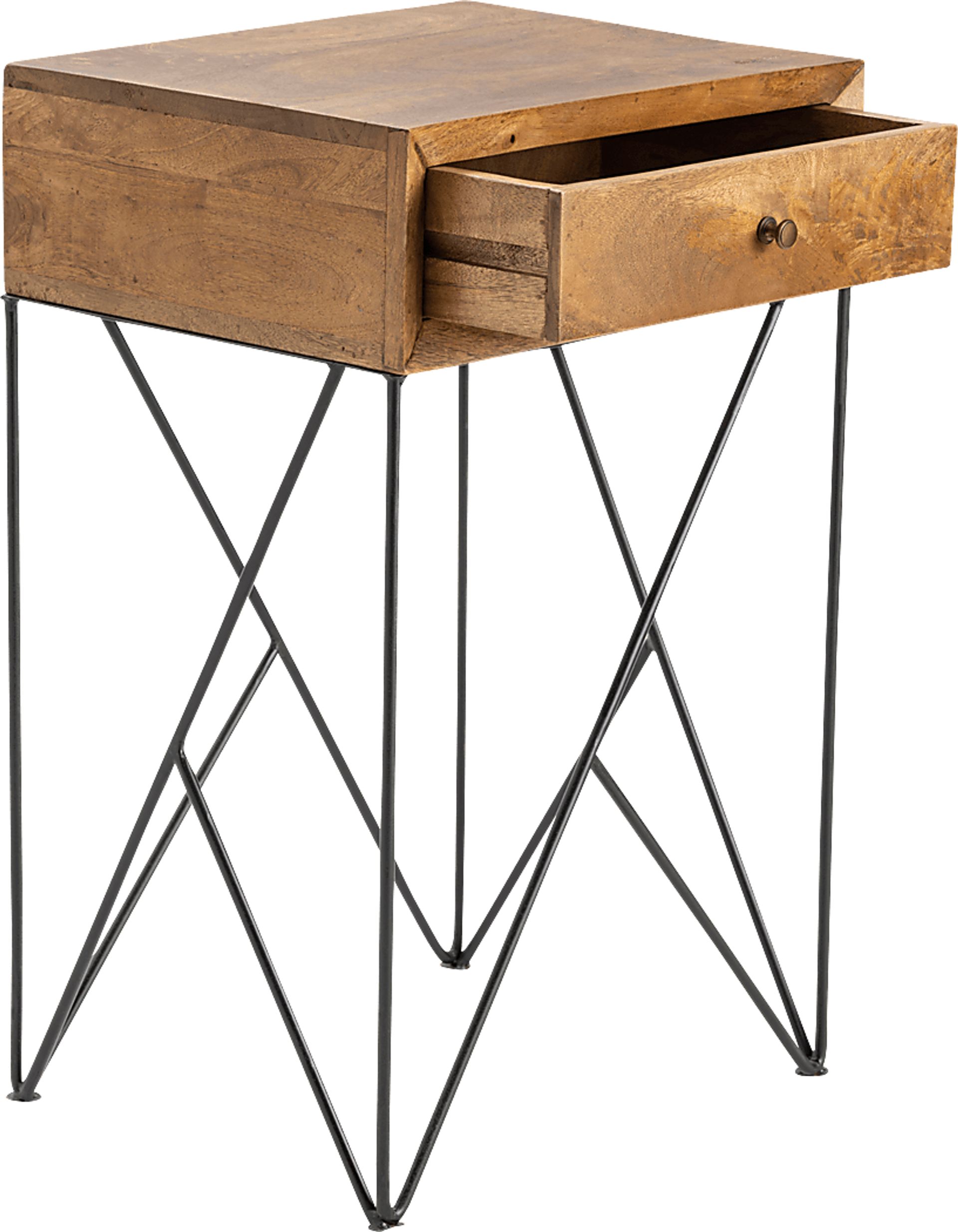 Spokeshave Brown End Table - Image 4