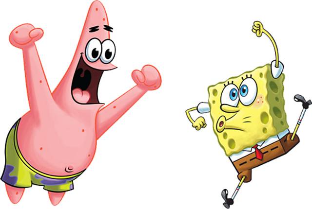 Sponge Bob & Patrick Fathead - Thumbnail - Image 1
