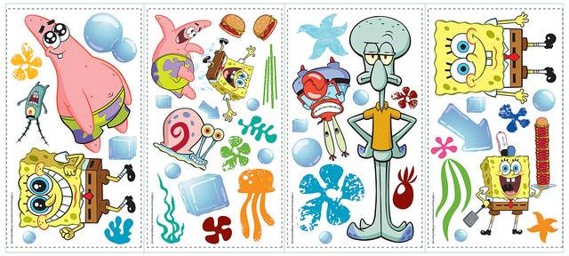 Spongebob Squarepants Wall Decals - Thumbnail - Image 1