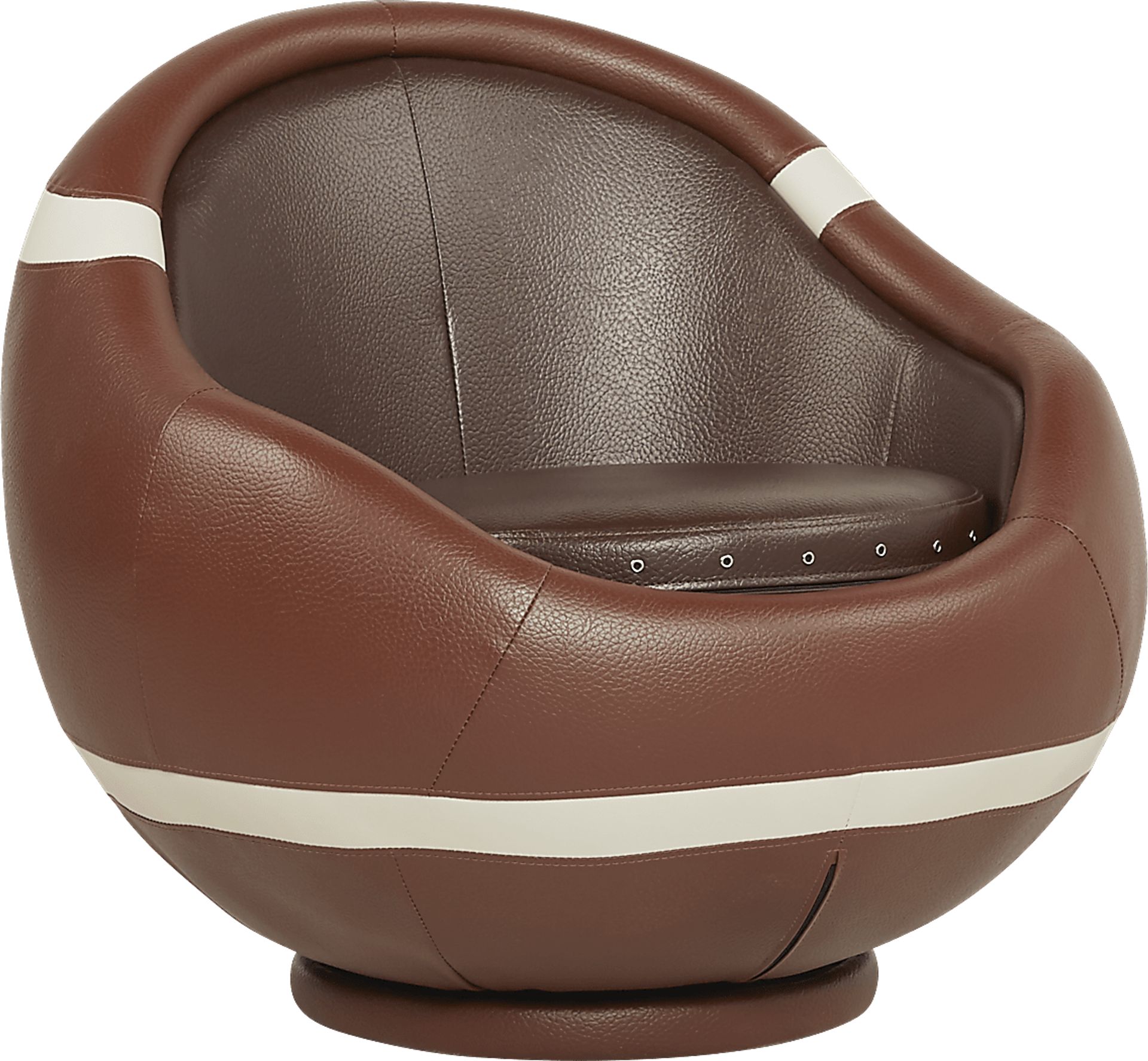 Sport Football Brown Swivel Chair - Image 1
