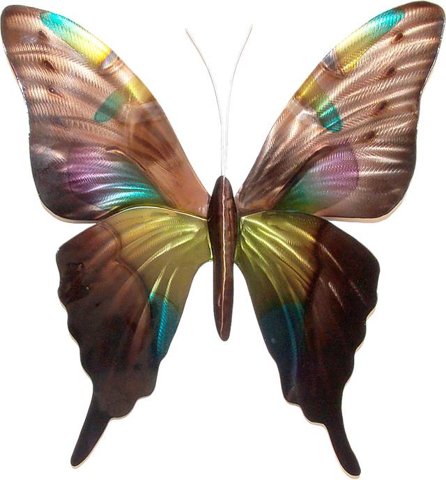 Spotted Butterfly Multi Outdoor Artwork - Thumbnail - Image 1