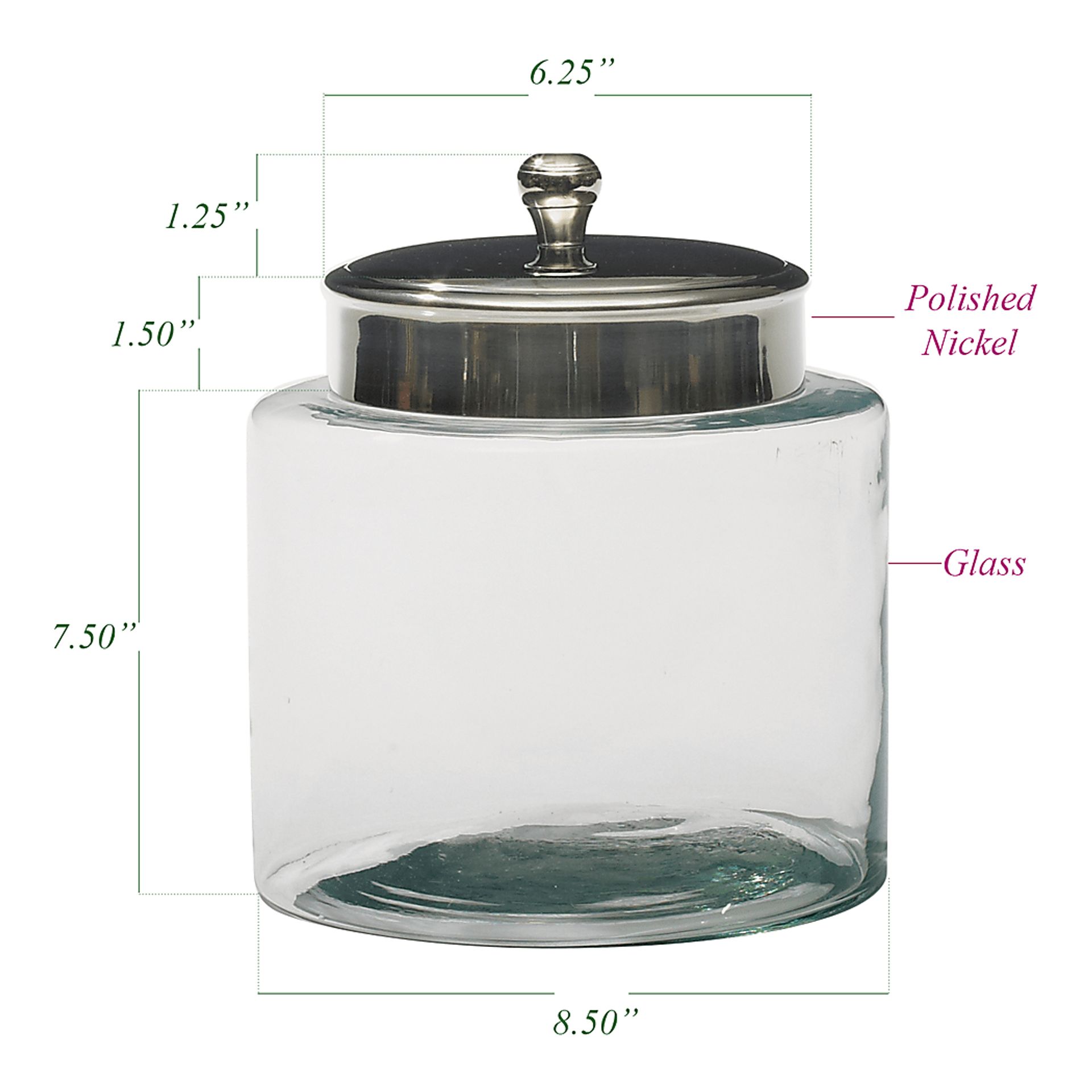 Spottswood Silver Jar - Image 4