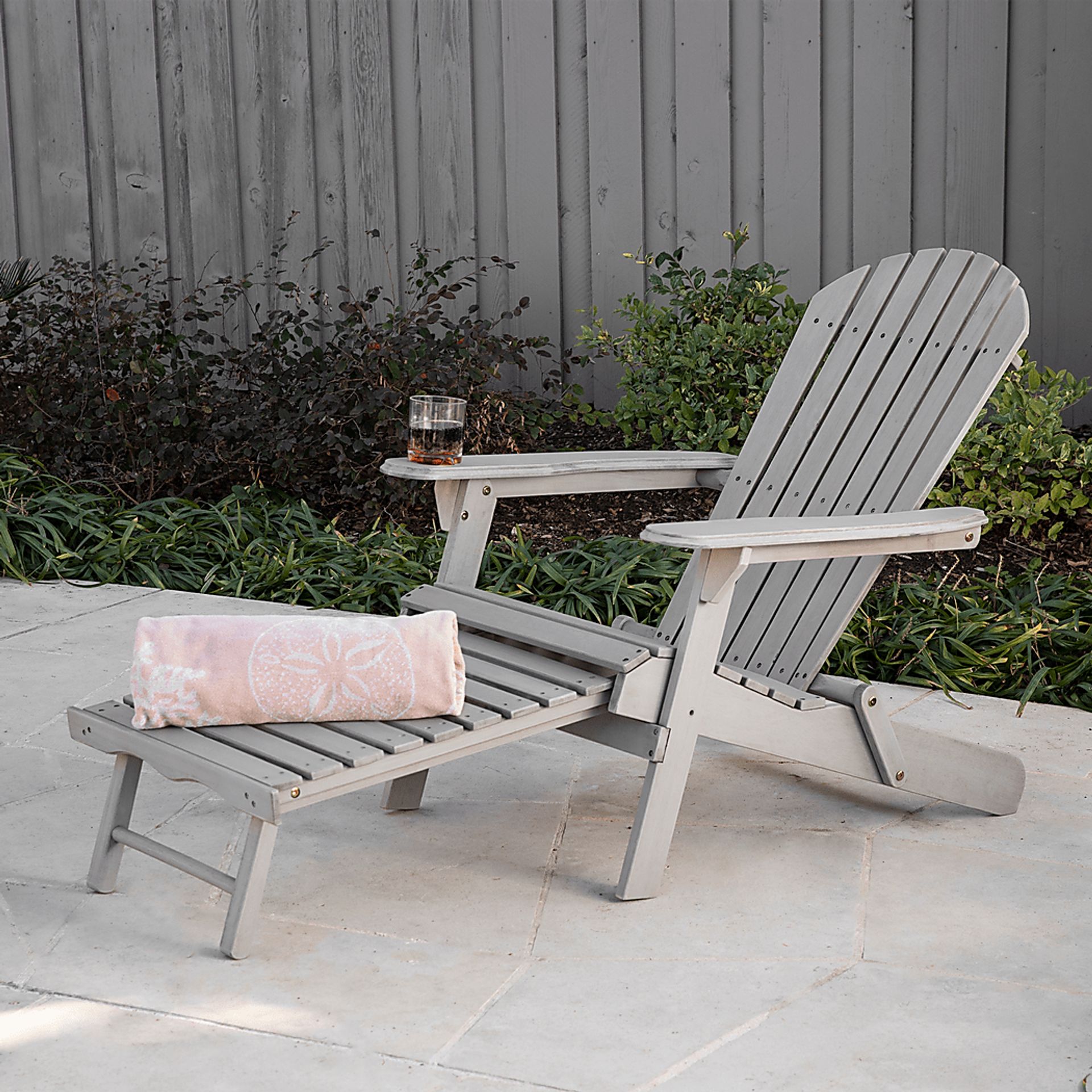 Spratly Gray Outdoor Accent Chair - Image 4