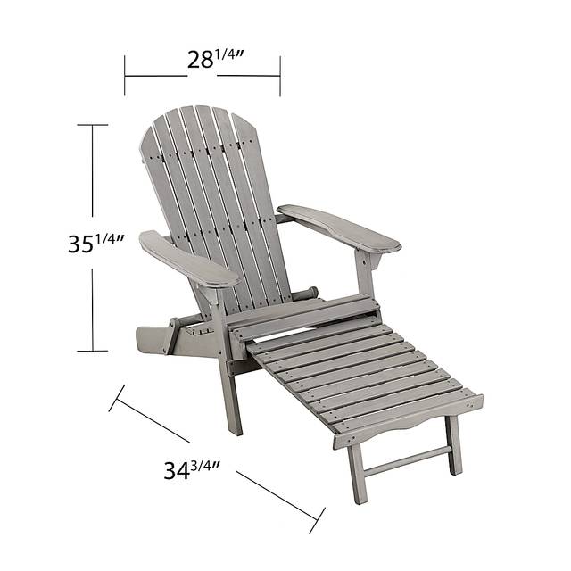 Spratly Gray Outdoor Accent Chair - Thumbnail - Image 7