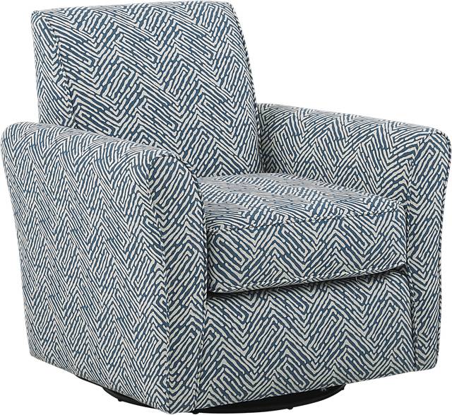Spring Blooms Accent Swivel Chair - Thumbnail - Image 1