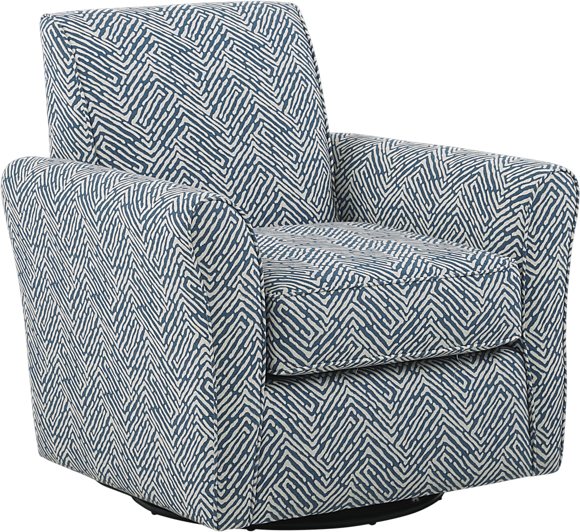 Spring Blooms Accent Swivel Chair - Image 1