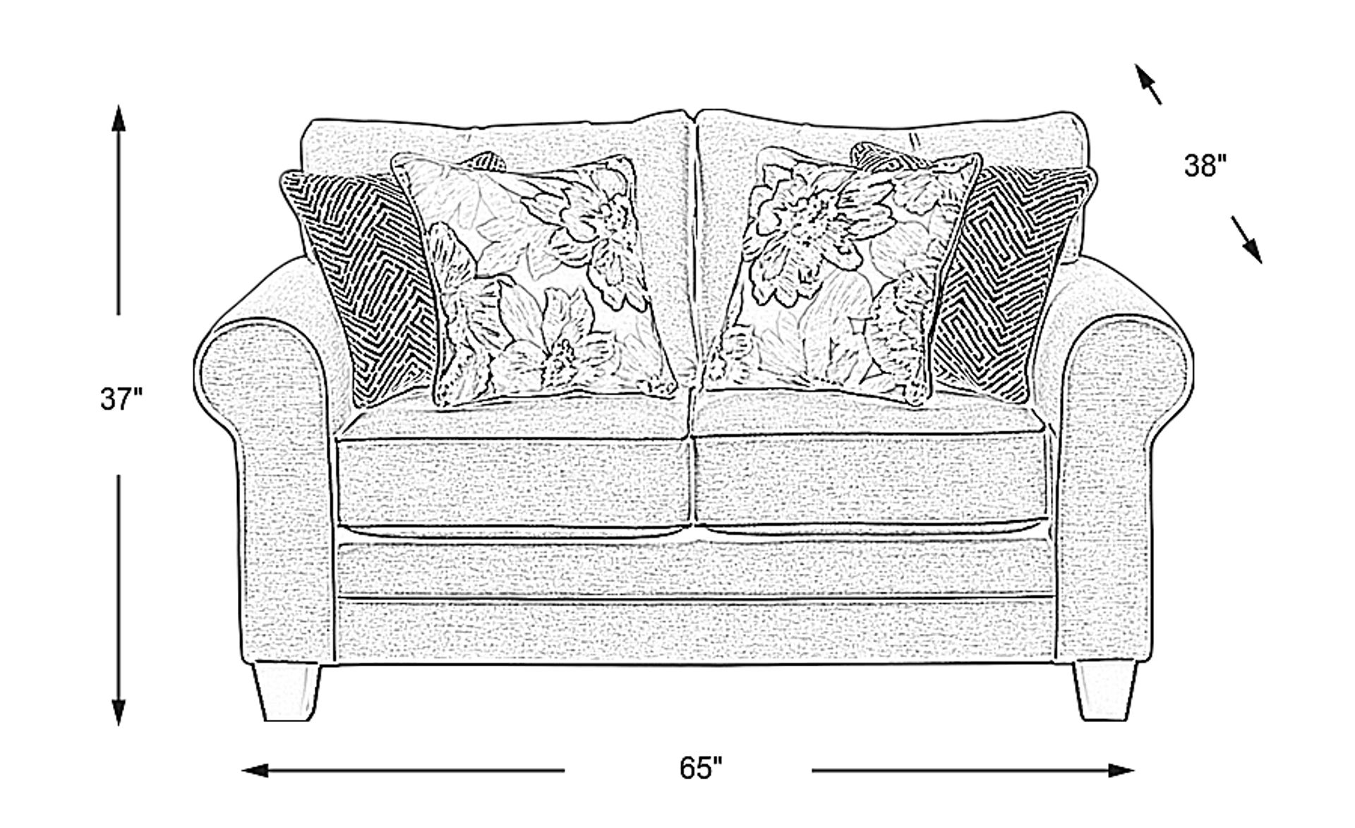 Dimension Image. Please refer to the Dimension Tab on this page for dimension details.