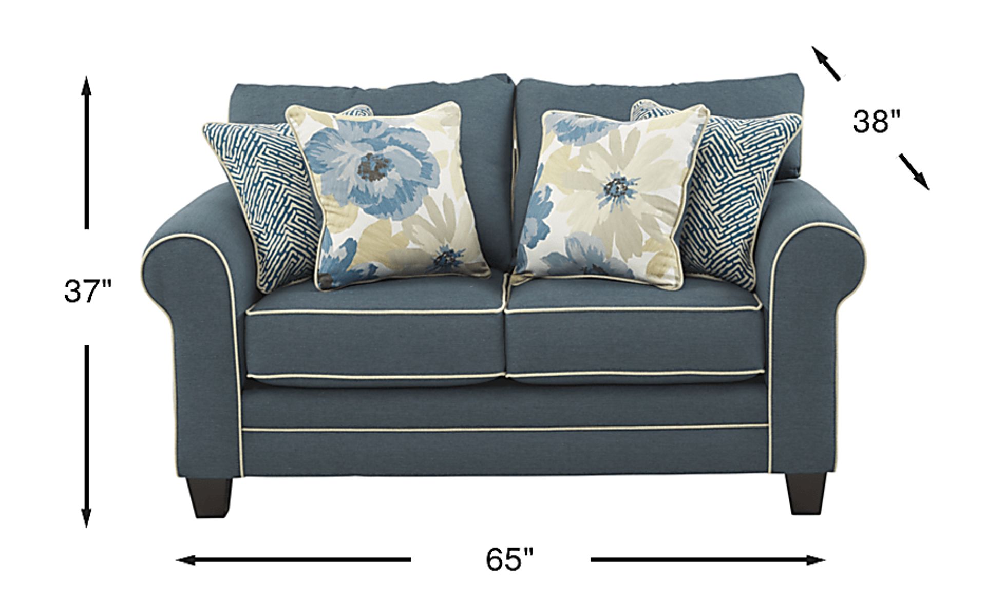 Dimension Image. Please refer to the Dimension Tab on this page for dimension details.