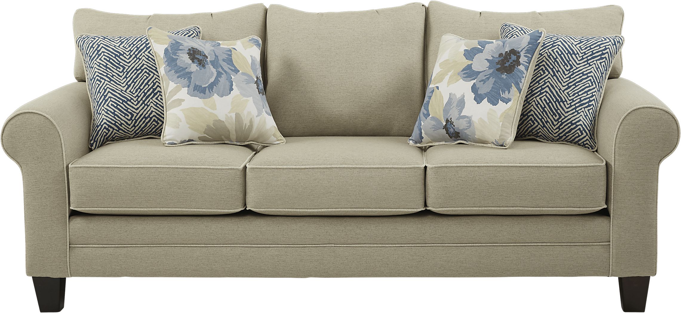 Spring Blooms Beige Sofa Rooms To Go