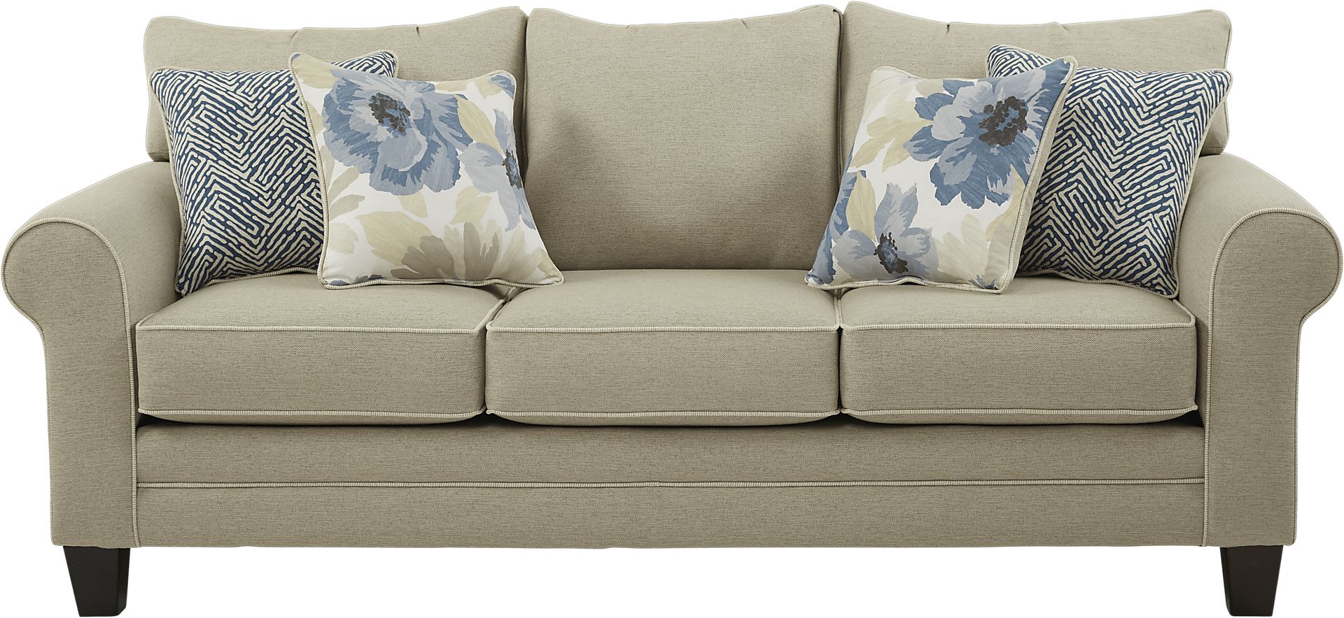 Spring Blooms Beige 7 Pc Living Room - Image 3
